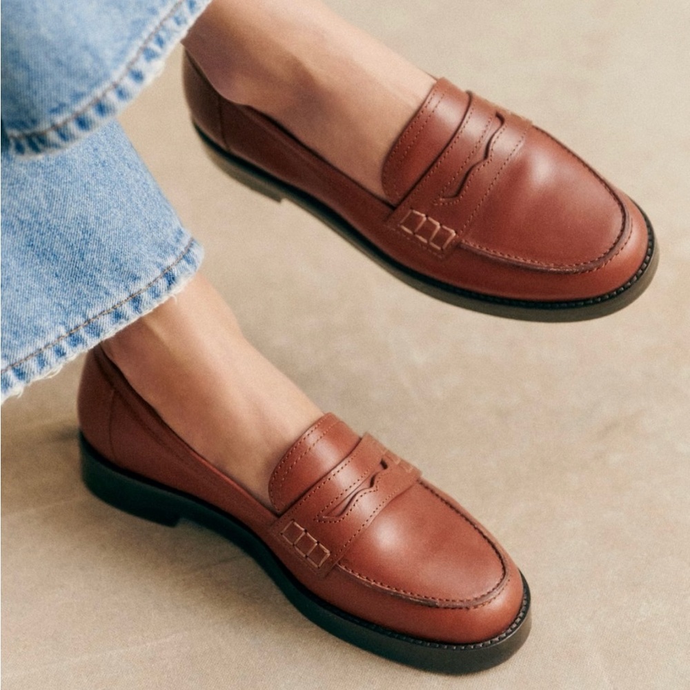 Sezane Andrea Loafers - size 37. Like new!